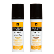 Load image into Gallery viewer, Heliocare 360° Color Oil Free Gel Colour COMBI 2-pack
