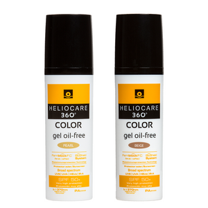Heliocare 360° Color Oil Free Gel Colour COMBI 2-pack