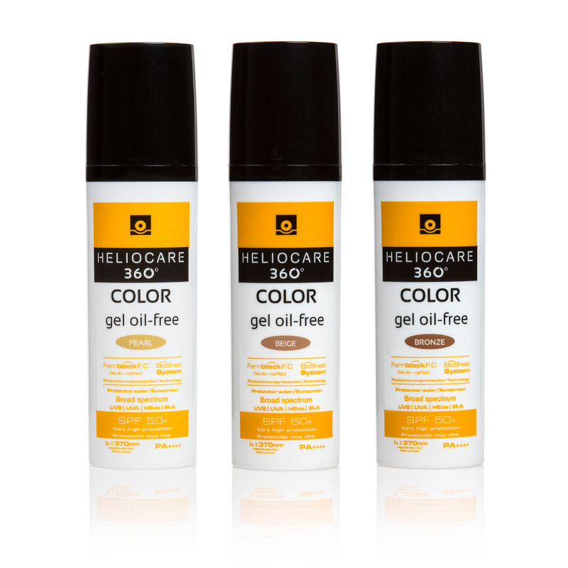 Heliocare 360° Color Oil Free Gel Colour COMBI 2-pack